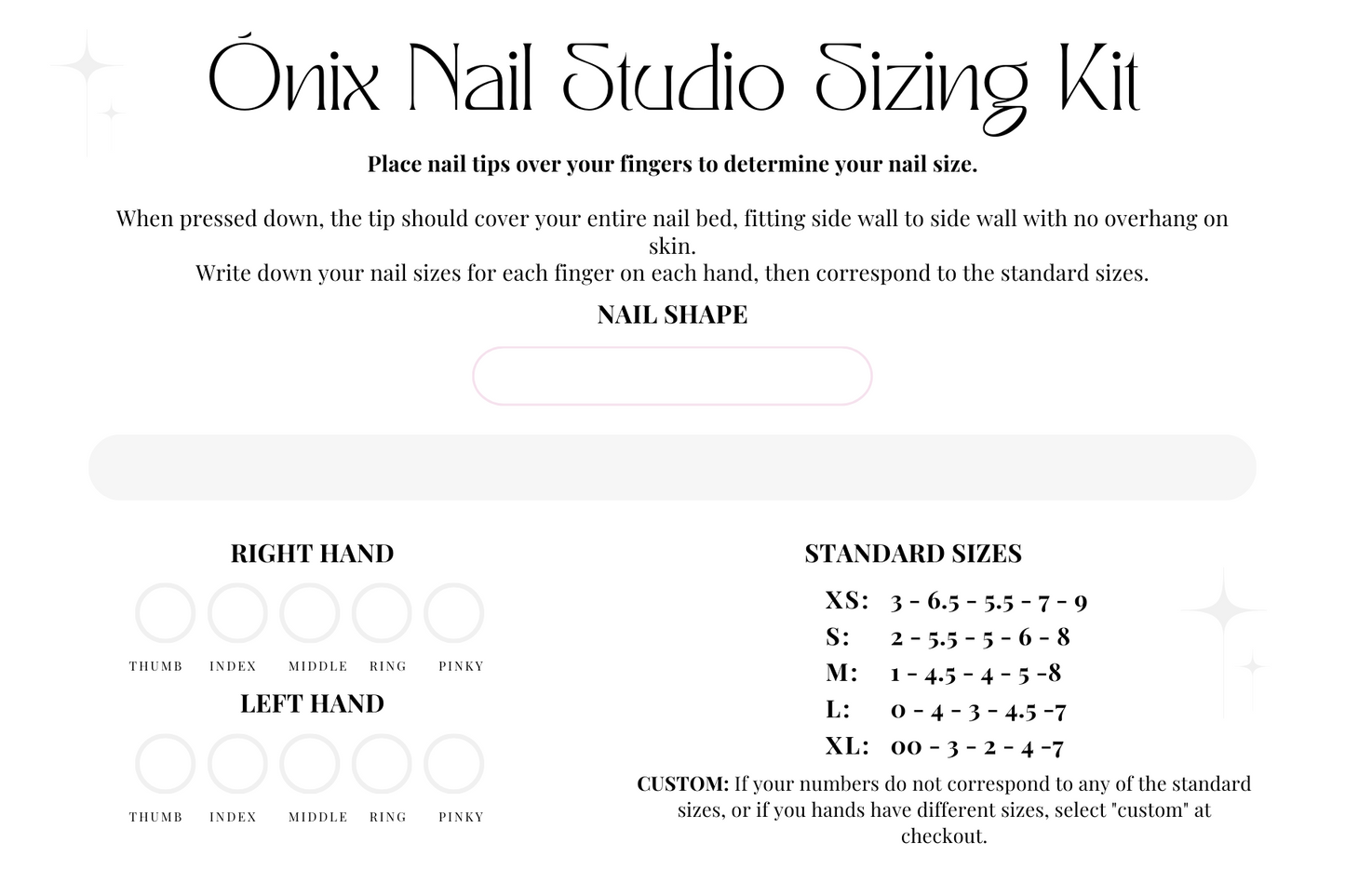 Sizing Kit